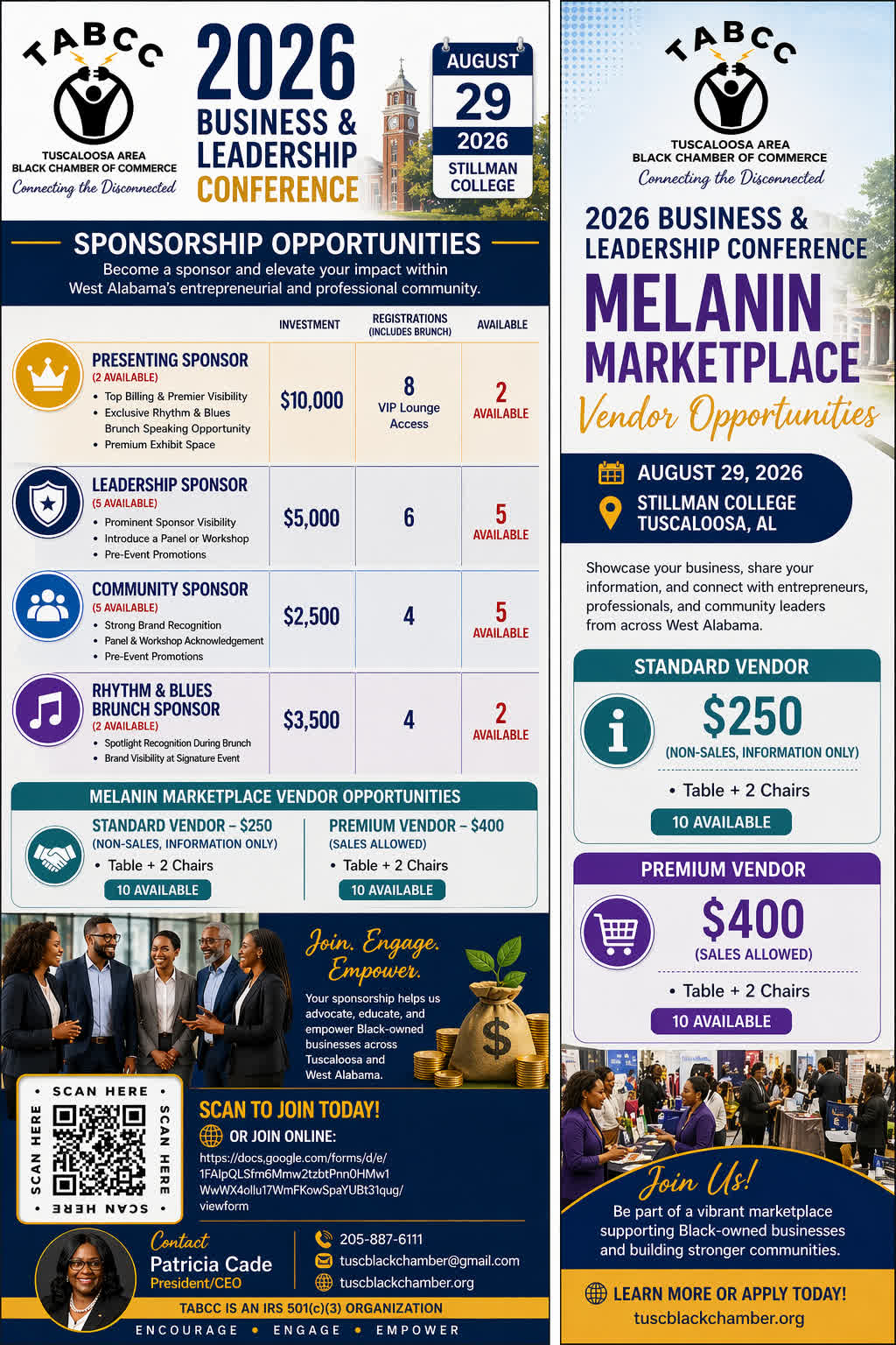 TABCC 2026 Business and Leadership Conference Flyer
